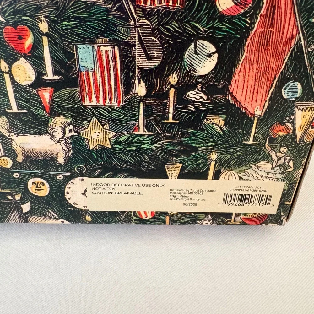 John Derian for Target Glass Candy Garland 5ft Christmas Holiday Decor Vintage